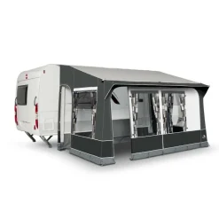 Deeltenten-Doréma Quattro deeltent 380 x 240 cm 25 mm stalen frame  antraciet