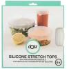 Dotz Siliconen vershouddeksels ø 6 - 21 cm transparant 6-pack< Vershouddozen