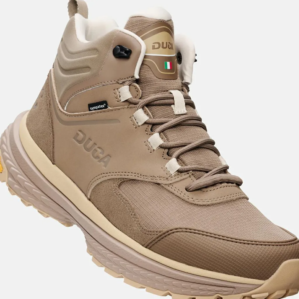 Duca Walking Cisomo Mid WP wandelschoenen heren taupe sand< Wandelen|Wandelschoenen