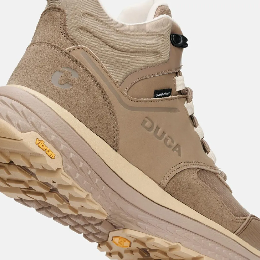 Duca Walking Cisomo Mid WP wandelschoenen heren taupe sand< Wandelen|Wandelschoenen