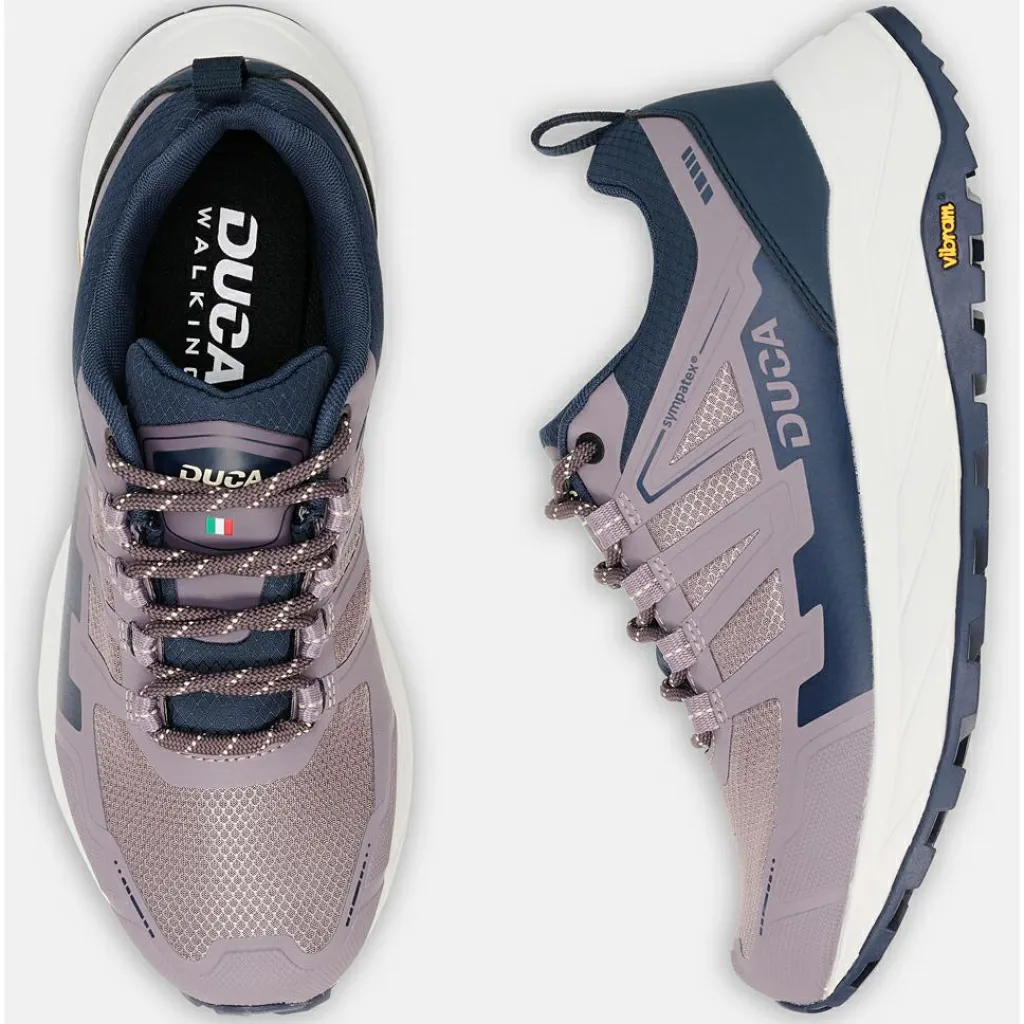 Duca Walking Fortino WP wandelschoenen dames purple navy white< Wandelen|Wandelschoenen