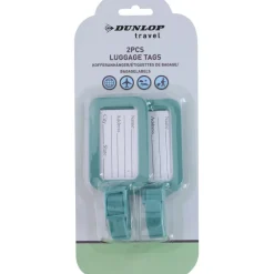 Koffer Accessoires|Fietsartikelen-Dunlop Bagagelabel 2 stuks