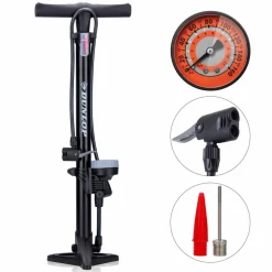Fietstoebehoren-Dunlop Fietspomp met drukmeter