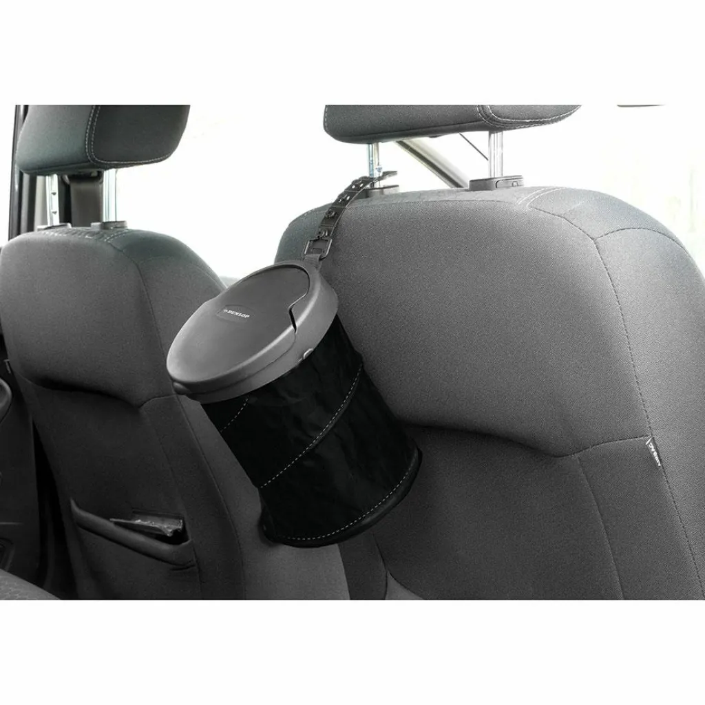 Emmers & Bakken-Dunlop Opvouwbare prullenbak 4 liter zwart