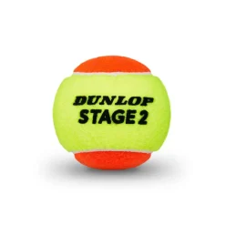 Dunlop Stage 2 Orange tennisballen 3-pack oranje geel< Tennisballen