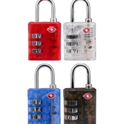 Overige Accessoires-Dunlop Travel TSA cijferslot assorti