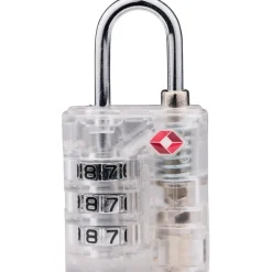 Overige Accessoires-Dunlop Travel TSA cijferslot assorti