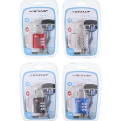 Overige Accessoires-Dunlop Travel TSA cijferslot assorti