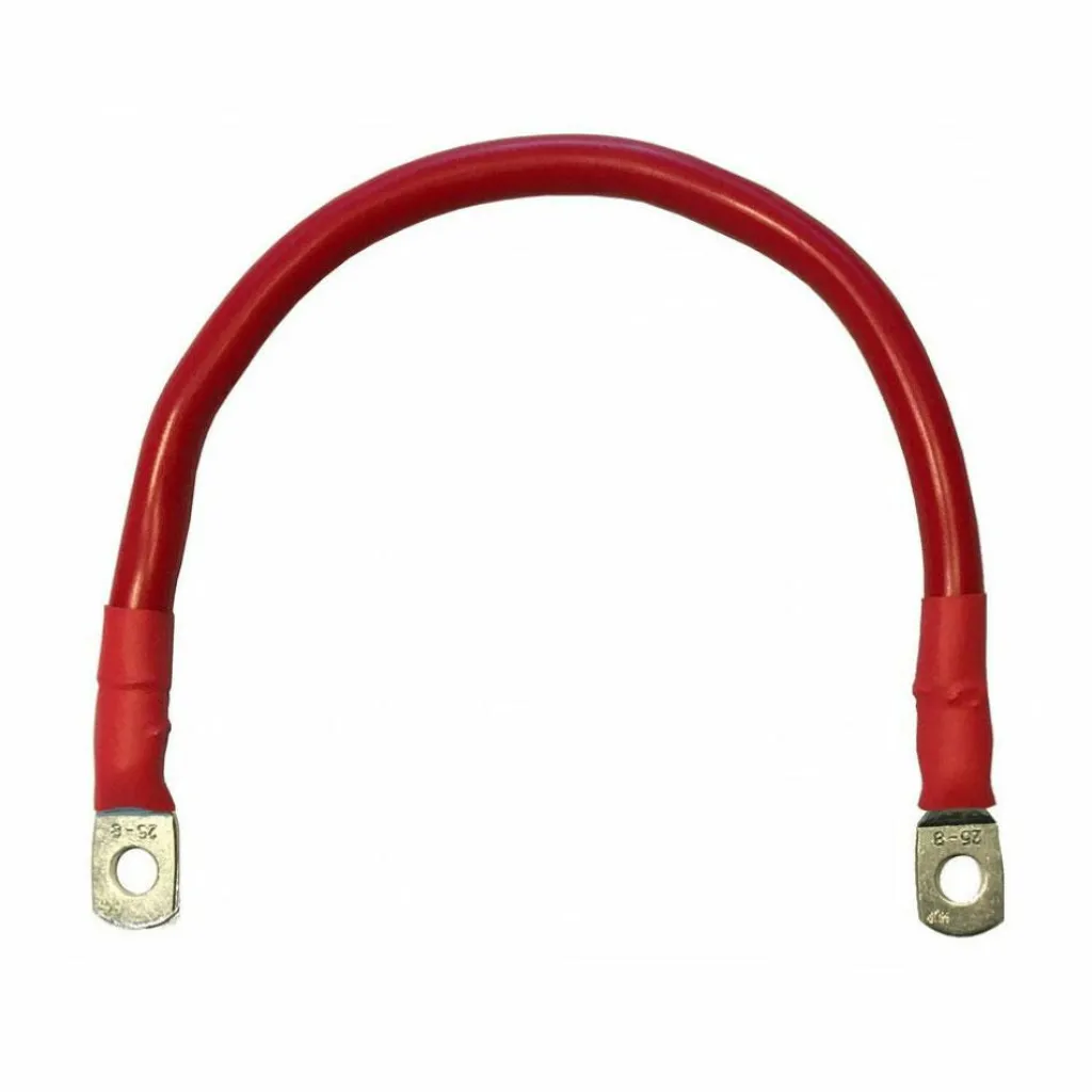 Kabels-DWS Accukabel M8-M8 25 mm² rood 0,5 meter