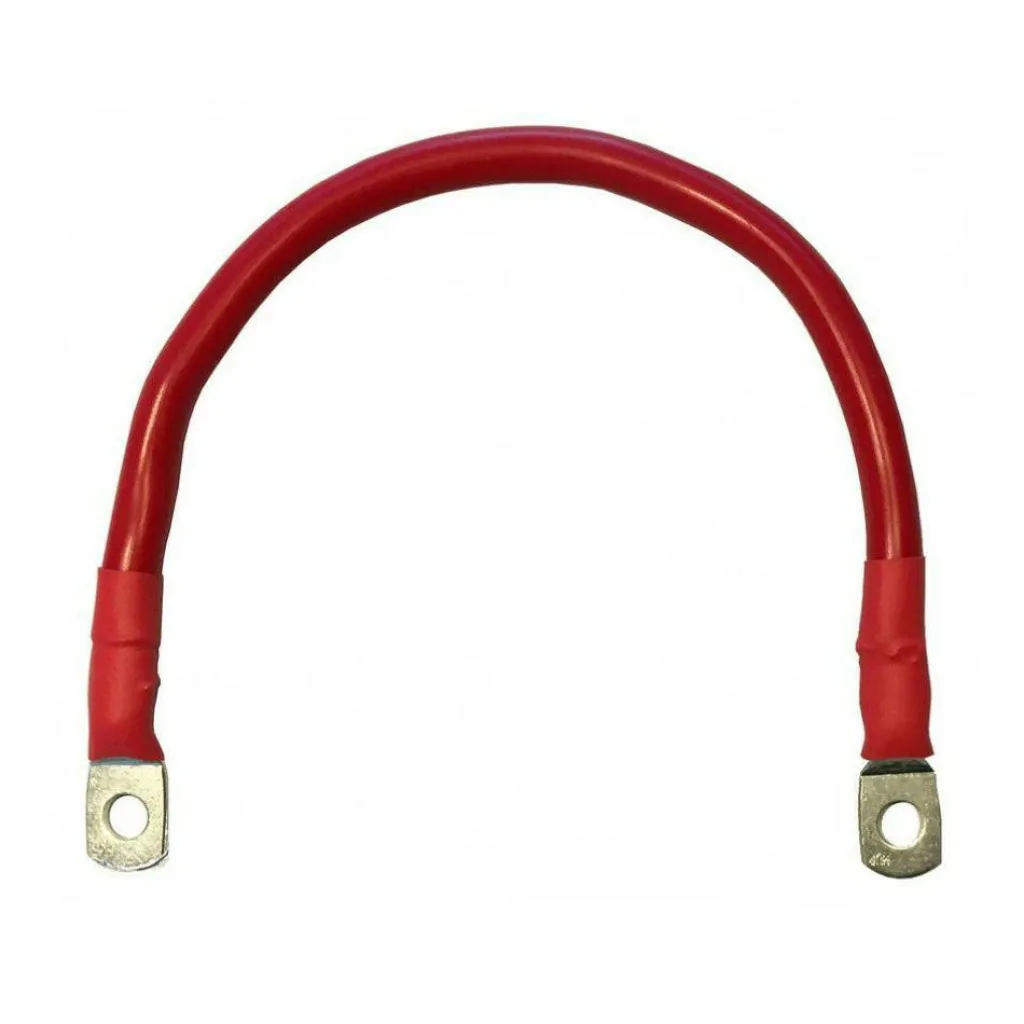 DWS Accukabel M8-M8 35 mm² rood 0,5 meter< Kabels
