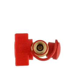 Gaskoppelstukken-DWS afsluitkraan met snelkoppeling 8 mm - knelkoppeling 8 mm