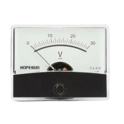 Accu's & Batterijen-DWS Analoge voltmeter tot 30V