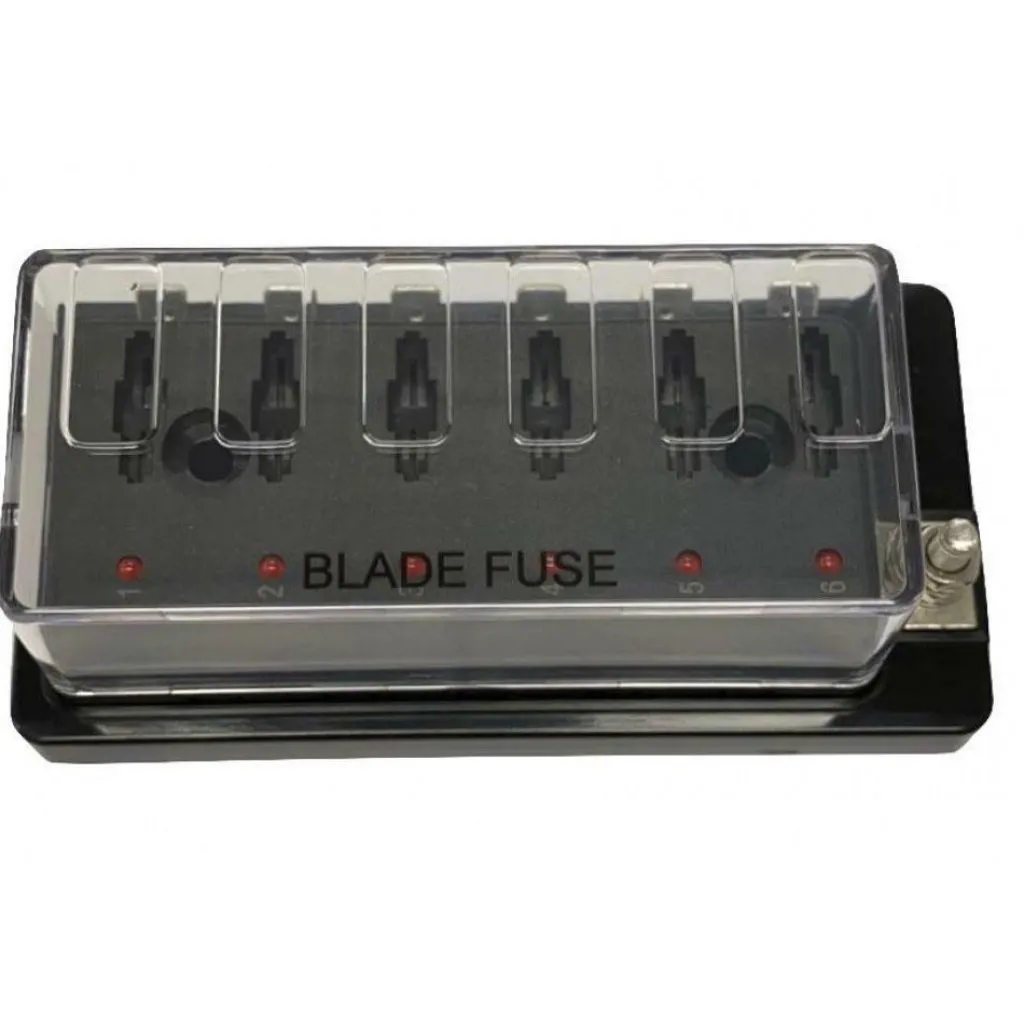 Zekeringen-DWS ATO zekeringhouder + 6 leds