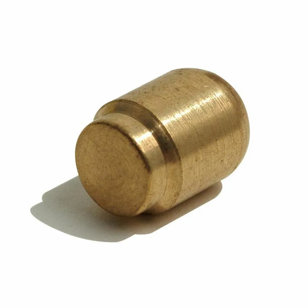 DWS Blindstop 8 mm messing< Gaskoppelstukken