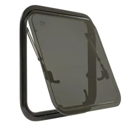 Ramen & Toebehoren-DWS Camping  Klapraam getint inclusief combihor wit 500 x 500  mm