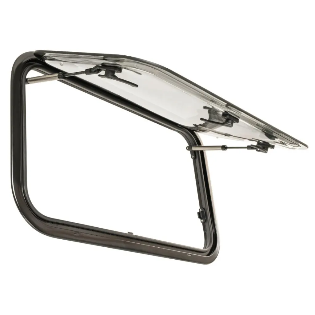 DWS Camping Klapraam getint inclusief combihor wit 1200 x 500 mm< Ramen & Toebehoren