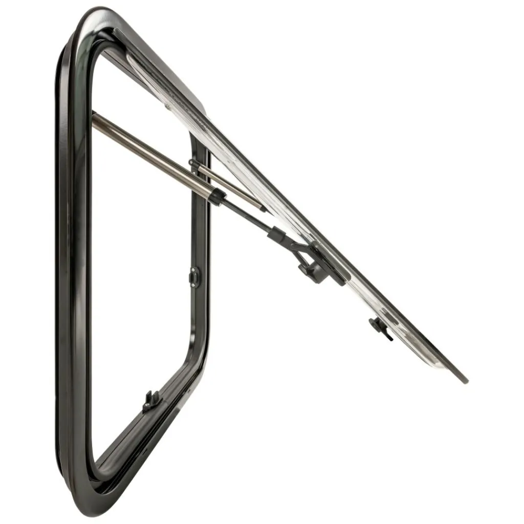 DWS Camping Klapraam getint inclusief combihor wit 900 x 500 mm< Ramen & Toebehoren