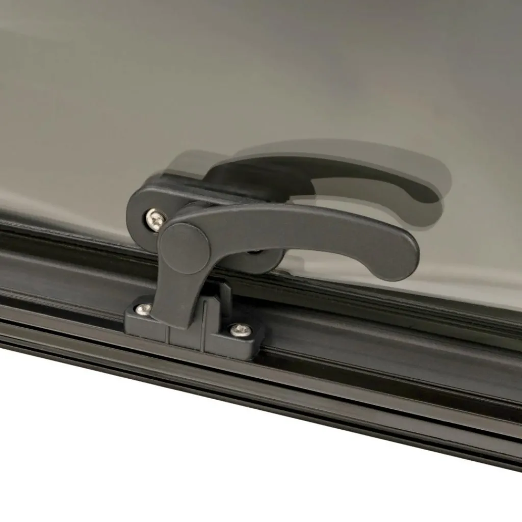 DWS Camping Klapraam getint inclusief combihor wit 900 x 500 mm< Ramen & Toebehoren