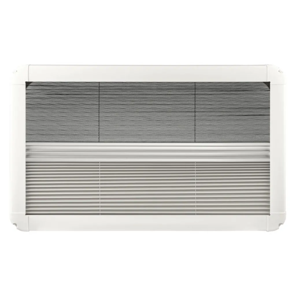 DWS Camping Klapraam getint inclusief combihor wit 900 x 500 mm< Ramen & Toebehoren