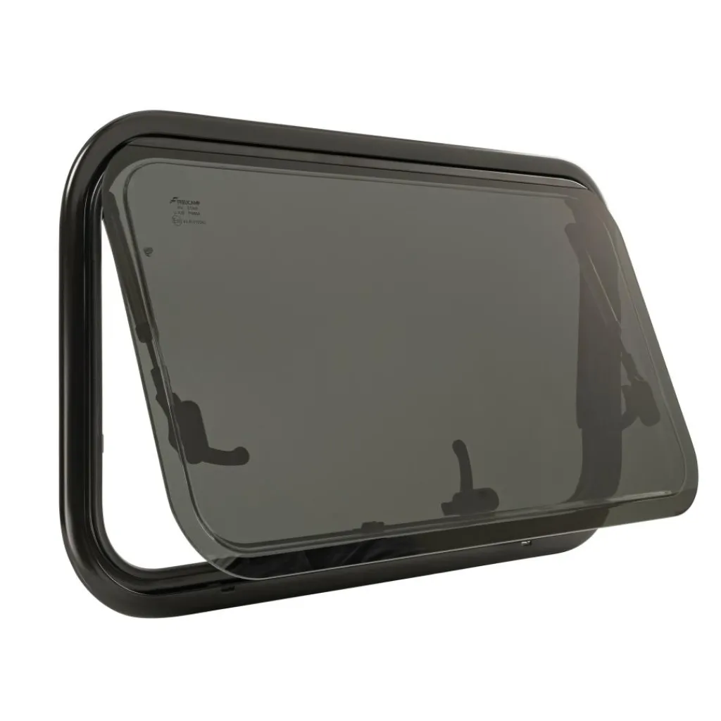 DWS Camping Klapraam getint inclusief combihor wit 800 x 400 mm< Ramen & Toebehoren