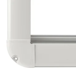 DWS Camping  Klapraam getint inclusief combihor wit 700 x 400  mm< Ramen & Toebehoren