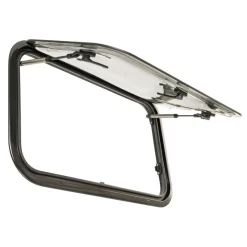 Ramen & Toebehoren-DWS Camping  Klapraam getint inclusief combihor wit 700 x 350  mm