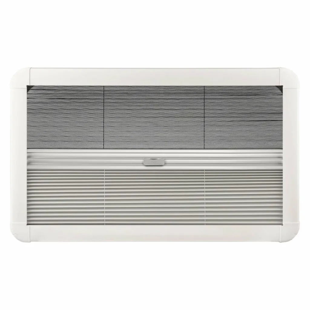 DWS Camping Klapraam transparant inclusief combihor wit 700 x 350 mm< Ramen & Toebehoren