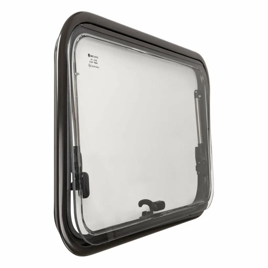 DWS Camping Klapraam transparant inclusief combihor wit 700 x 350 mm< Ramen & Toebehoren