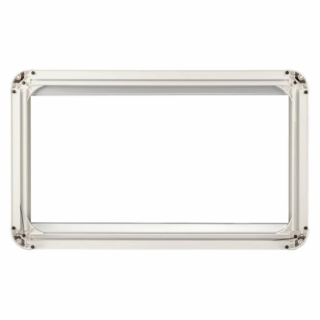 DWS Camping Klapraam transparant inclusief combihor wit 700 x 350 mm< Ramen & Toebehoren