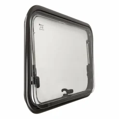 DWS Camping  Klapraam transparant inclusief combihor wit 800 x  400 mm< Ramen & Toebehoren