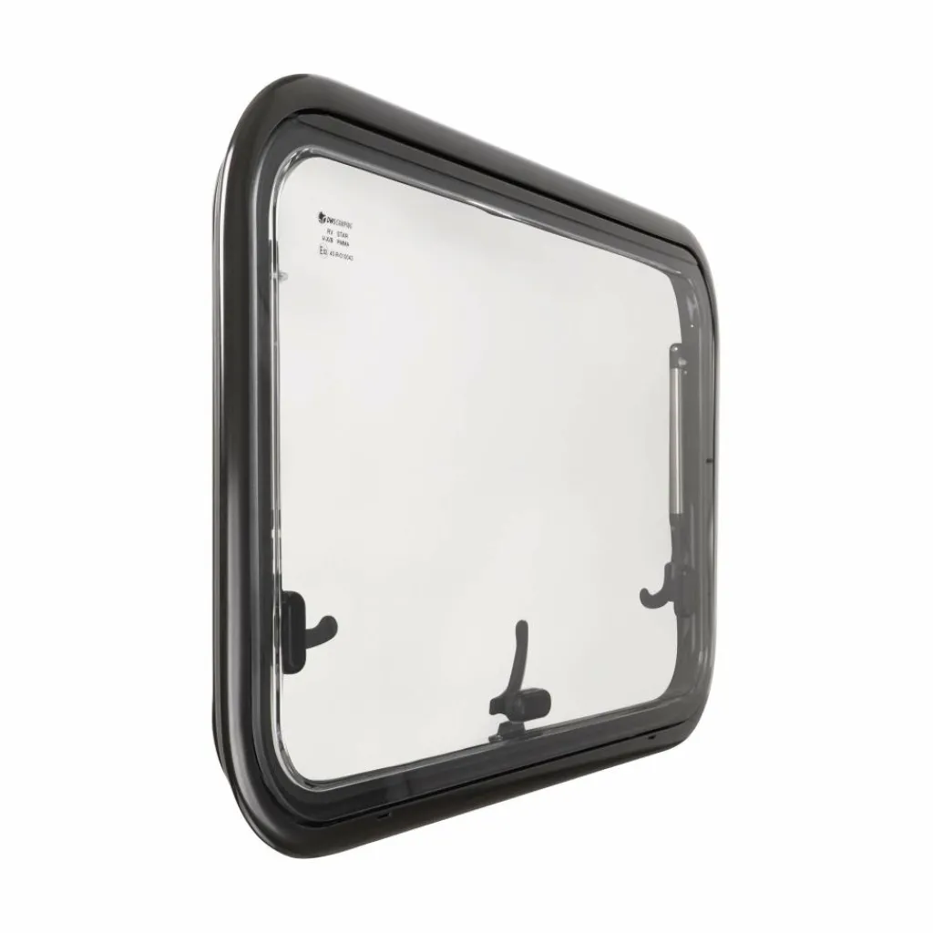 DWS Camping Klapraam transparant inclusief combihor wit 900 x 500 mm< Ramen & Toebehoren