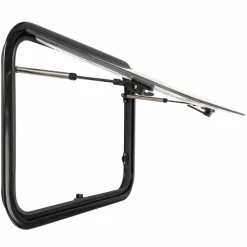 DWS Camping Klapraam transparant inclusief combihor wit 900 x 500 mm< Ramen & Toebehoren