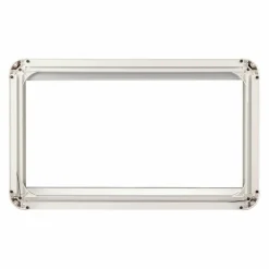 DWS Camping Klapraam transparant inclusief combihor wit 900 x 500 mm< Ramen & Toebehoren