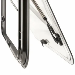 DWS Camping  Klapraam transparant inclusief combihor wit 700 x  450 mm< Ramen & Toebehoren