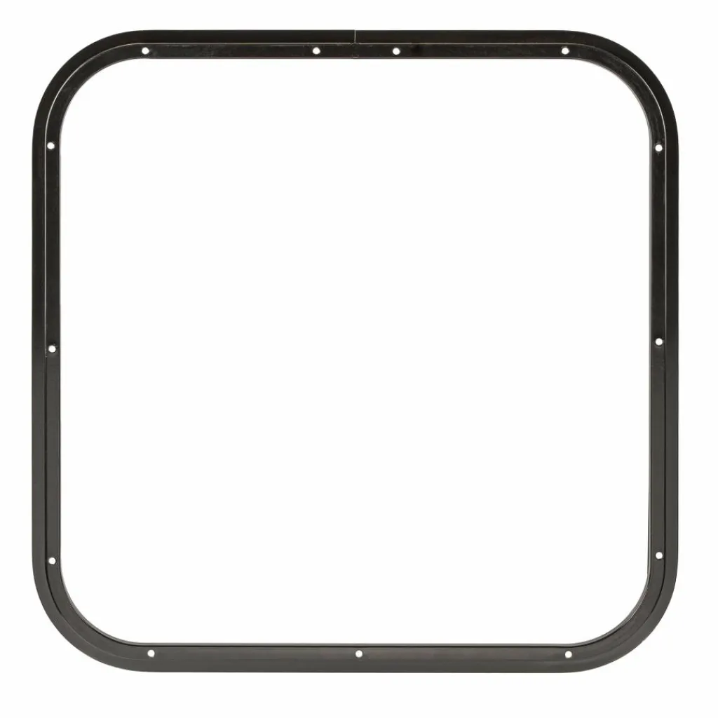 DWS Camping Klapraam transparant inclusief combihor wit 500 x 500 mm< Ramen & Toebehoren