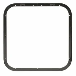 DWS Camping Klapraam transparant inclusief combihor wit 500 x 500 mm< Ramen & Toebehoren