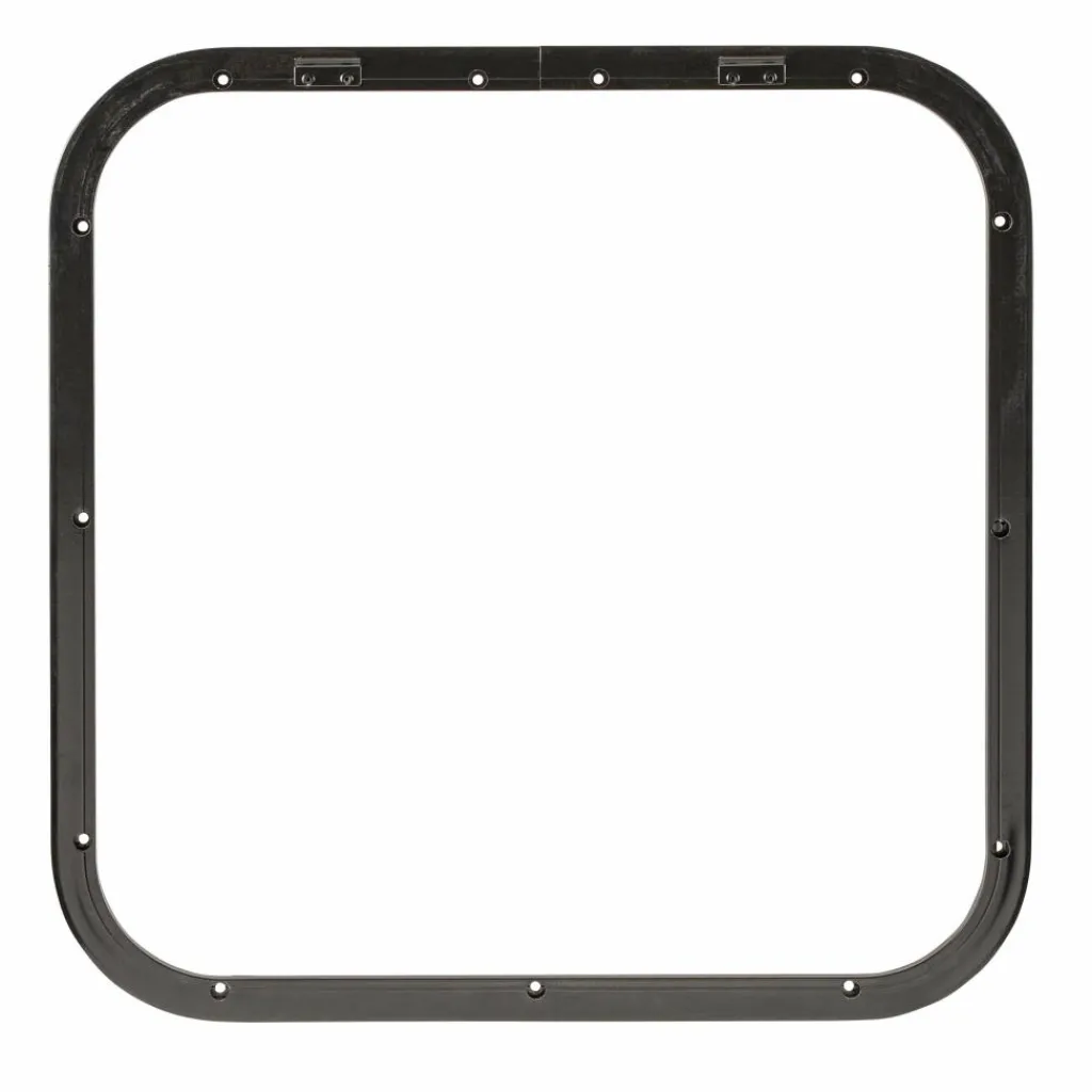 DWS Camping Klapraam transparant inclusief combihor wit 500 x 500 mm< Ramen & Toebehoren