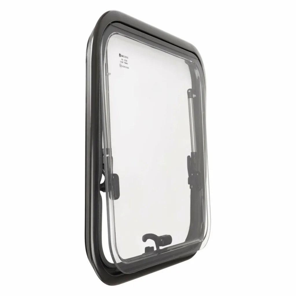 DWS Camping Klapraam transparant inclusief combihor wit 500 x 500 mm< Ramen & Toebehoren