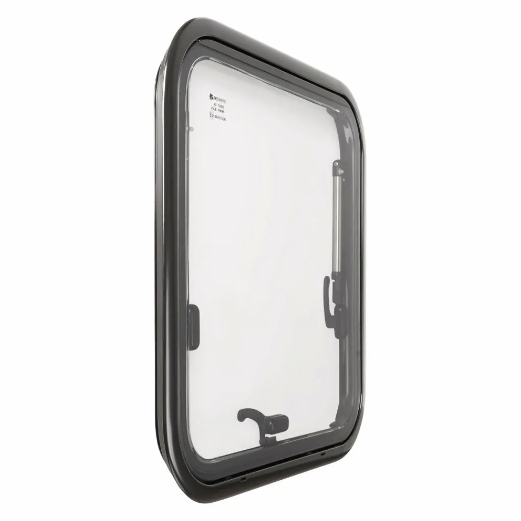 DWS Camping Klapraam transparant inclusief combihor wit 500 x 500 mm< Ramen & Toebehoren