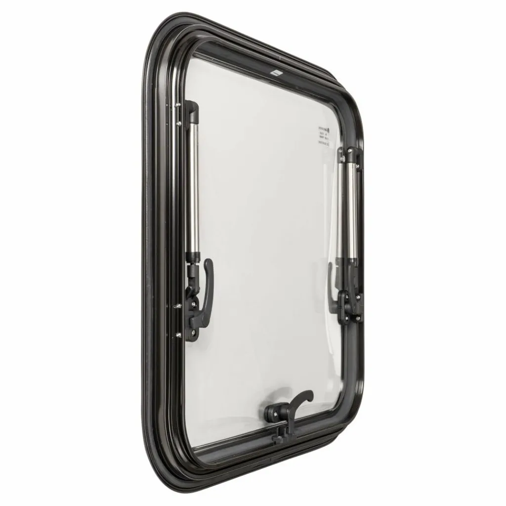 DWS Camping Klapraam transparant inclusief combihor wit 500 x 500 mm< Ramen & Toebehoren