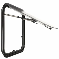 DWS Camping Klapraam transparant inclusief combihor wit 500 x 500 mm< Ramen & Toebehoren