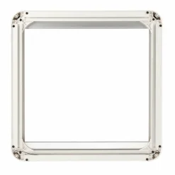 DWS Camping Klapraam transparant inclusief combihor wit 500 x 500 mm< Ramen & Toebehoren