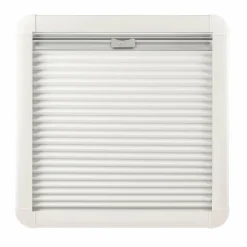 DWS Camping Klapraam transparant inclusief combihor wit 500 x 500 mm< Ramen & Toebehoren