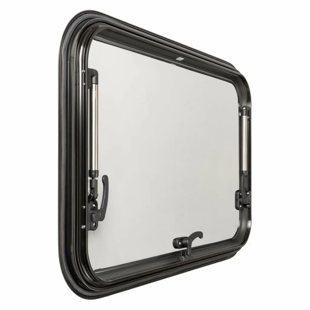 DWS Camping Klapraam transparant inclusief combihor wit 700 x 400 mm< Ramen & Toebehoren