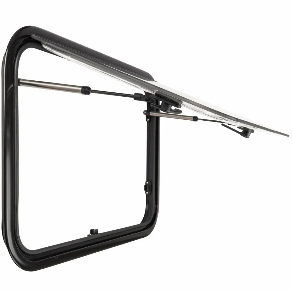 DWS Camping Klapraam transparant inclusief combihor wit 700 x 400 mm< Ramen & Toebehoren