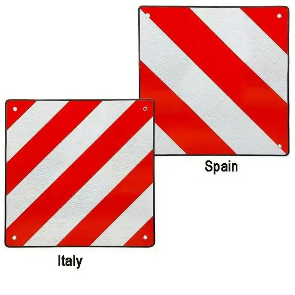 DWS Camping Markeringsbord voor Spanje en Italie< Fietsendragers