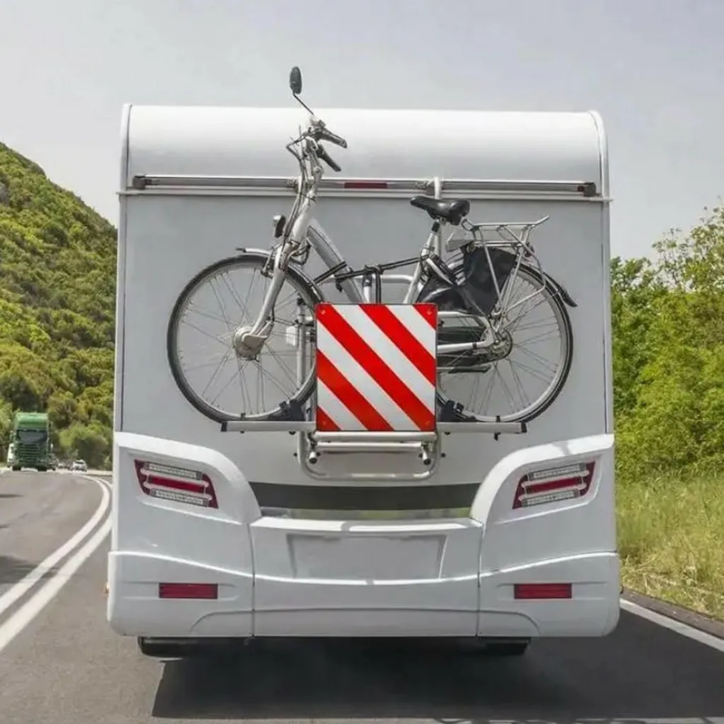 DWS Camping Markeringsbord voor Spanje en Italie< Fietsendragers