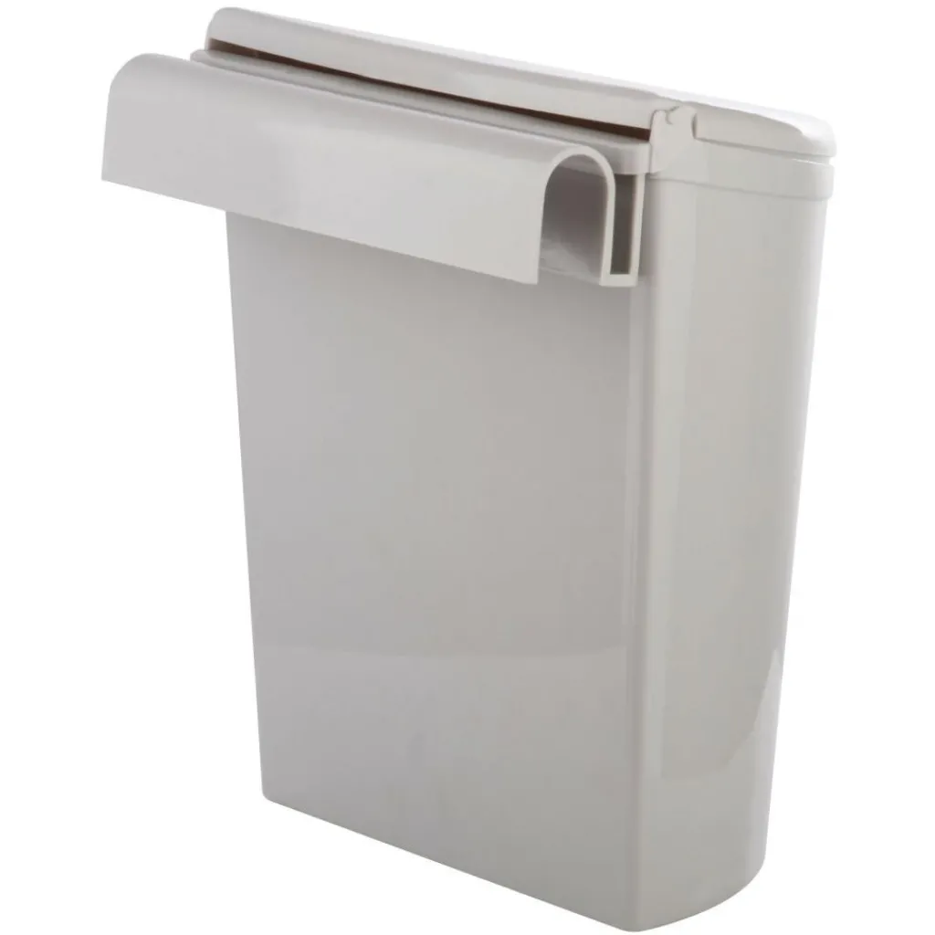 DWS Camping Prullenbak met wandbevestiging 6 liter< Emmers & Bakken