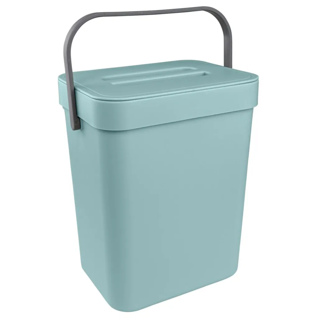 Emmers & Bakken-DWS Camping Prullenbak met zuignapbevestiging blauw