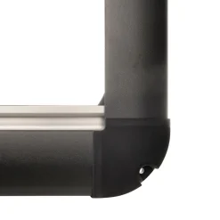 Ramen & Toebehoren-DWS Camping Rechthoekig klapraam inclusief combihor zwart 900 x 450 mm